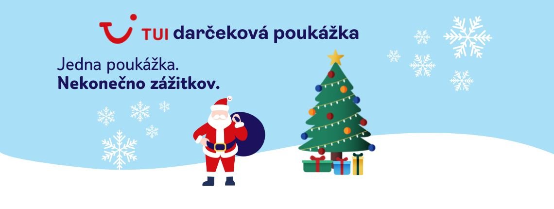 Darčeková poukážka TUI