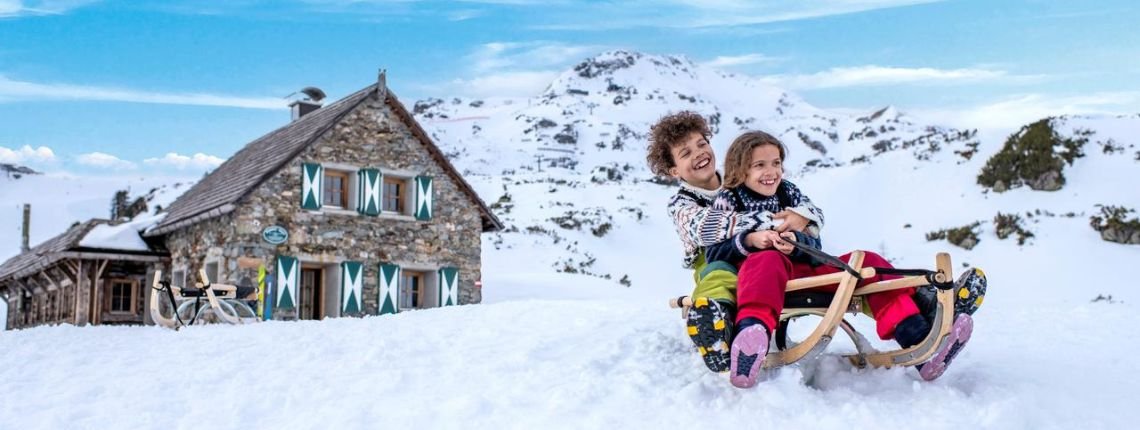 Lyžovačka v Rakúsku