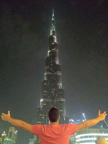 burj khalifa výhľad
