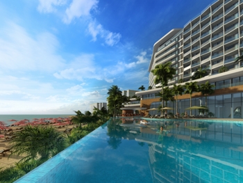 Hampton by Hilton Marjan Island panoramatický bazén