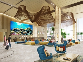 Hampton by Hilton Marjan Island lobby bar